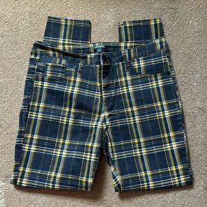 Fun Plaid Skinny Leg Pants by Wild Fable